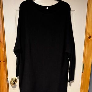 Classic Black Crew Neck Sweater